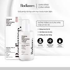  Kem dưỡng trắng da toàn thân Bodiance Whitening tone-up Cream 300ml  